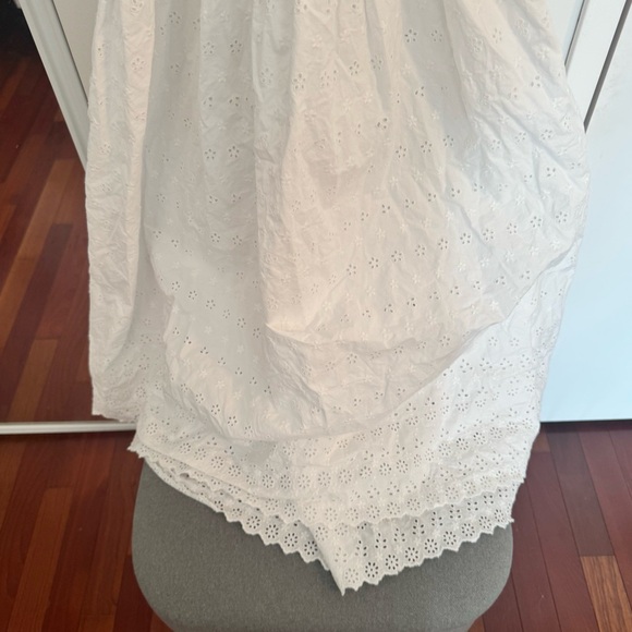 Gap x Doen Elegant White Midi Dress - Picture 5 of 7